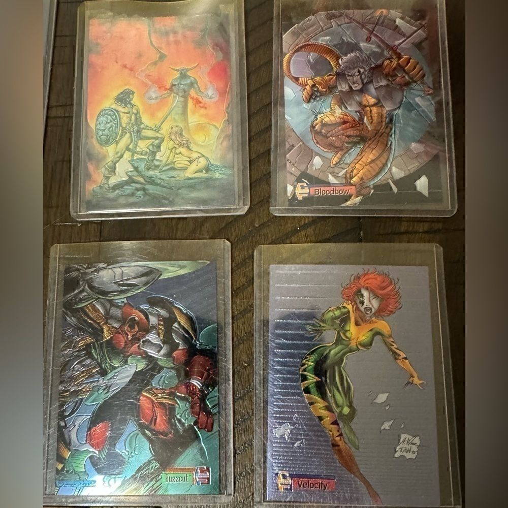 58 Marvel, Cyberforce & Skybox Comic Trading Cards Collection Bundle - Picture 12 of 16